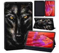 Smart Case Case for All-new Amazon Fire HD 10 Tablet(13th Generation, 2023 Release)10.1", Folio Slim Stand Hard Back Shell Cover for Fire 10 2023 Tablet (black wolf)