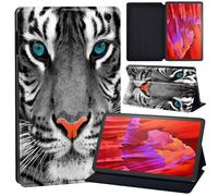 Smart Case Fits Amazon Fire Max 11 Tablet (13th Generation, 2023) 11", Folio Slim Stand Hard Back Shell Cover for Kindle Fire Max 11 Tablet (black white tiger)