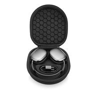 Smart Case for Apple AirPods Max Supports Sleep Mode, Hard Organizer Portable Carry Travel Cover Storage Bag (Black)