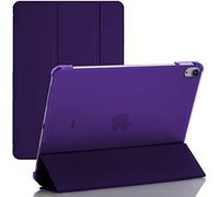 Smart Case For Apple iPad Air 4 Released 2020 and For Apple iPad Air 5 Released 2022 Size 10.9'' and Only For Model Numbers A2316, A2324, A2072, A2325, A2588, A2589, A2591 (Purple)