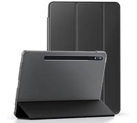 Smart Case For Galaxy Tab S8 (2022) & Tab S7 (2020) - Slim, Lightweight, Magnetic Cover with Auto Sleep/Wake Function (Black)