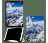 Smart Case For iPad 10.2 Inch 9th/8th/7th Generation 2021/2020/2019 with Auto Wake/Sleep Magnetic Lightweight Protective tablet cover Nature Snowy Mountains Landscape