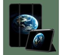 Smart Case for iPad Pro 11 Inch Case(M4) 2024(Model A2836/A2837/A3006), Trifold Stand Back Shell Smart Cover for iPad Pro 11" M4 5th Generation 2024,Lonely Earth