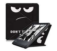 Smart Case for Kobo Libra Colour 7 Inch, Ratesell The Thinnest and Lightest Leather Smart Origami Cover Case for for 7" Kobo Libra Colour (2024) / Kobo Libra 2 (2021) eReader Don't Touch Me