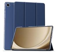 Smart Case For Samsung Galaxy Tab A9 Plus 11 inch Model Numbers are SM-X210, SM-X215, SM-X216B Magnetic Stand Cover (Blue)