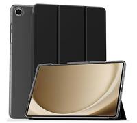 Smart Case For Samsung Galaxy Tab A9 Plus 11 inch Released 2023 Model Numbers are SM-X210, SM-X215, SM-X216B Magnetic Stand Cover (Black)