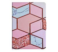 Smart Case for Samsung Galaxy Tab A9+ Plus Case 11 Inch 2023 Shell, Marble Design Stand Card Holder Cover for All-New Galaxy Tab A9 Plus Tablet SM-X210/X216/X218 with Auto Wake/Sleep Pink