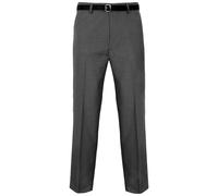 Smart Casual Formal Trousers Dress Pants MyShoeStore Charcoal 30R