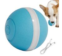 Smart Cat Toy | Interactive Toy Ball | Rechargeable Automatic Jumping Rolling Ball With LED Lights And Obstacle Avoidance For Indoor Exercise And Hunting Play - Great For Cats In Apartments, Homes, Do