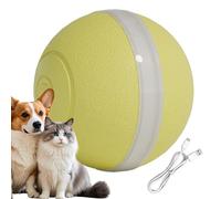 Smart Cat Toy | Interactive Toy Ball | Rechargeable Automatic Jumping Rolling Ball With LED Lights And Obstacle Avoidance For Indoor Exercise And Hunting Play - Great For Cats In Apartments, Homes, Do