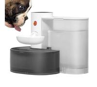 Smart Cat Water Fountain, 3L Automatic Water Dispenser for Cats Dogs, Auto Cat Waterer with Whisper-Quiet Operations, 180 Days Endurance Wireless Pour-Over Cat Water Fountain, Cats Watering Supplies