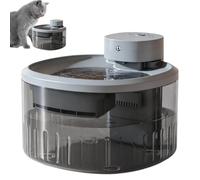 Smart Cat Water Fountain Motion-Activated Rechargeable with 9 Filters | Automatic Cat Water Dispenser for Medium Large Breeds Kitten Living Room Balcony Garage Yard