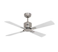 Smart Ceiling fan with Remote DC Ceiling Fan NEO 103cm Matt Chrome White Grey
