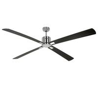 Smart Ceiling fan with Remote DC Ceiling Fan NEO 180cm Matt Chrome Walnut Cherry