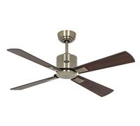 Smart Ceiling fan with Remote DC Ceiling Fan Quiet NEO 103cm Brass Walnut Cherry