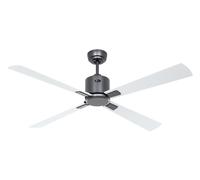 Smart Ceiling fan with Remote DC Ceiling Fan Quiet NEO 132cm Basalt White Grey