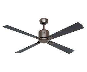 Smart Ceiling fan with Remote DC Ceiling Fan Quiet NEO 132cm Bronze Black Teak