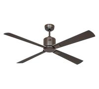 Smart Ceiling fan with Remote DC Ceiling Fan Quiet NEO 132cm Bronze Wenge Silver