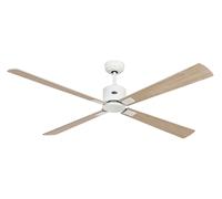 Smart Ceiling fan with Remote DC Ceiling Fan Quiet NEO 152cm White Maple / Beech