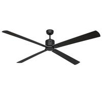 Smart Ceiling fan with Remote DC Ceiling Fan Quiet NEO 180cm Basalt Wenge Silver