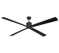 Smart Ceiling fan with Remote DC Ceiling Fan Quiet NEO 180cm Bronze Wenge Silver