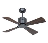 Smart Ceiling fan with Remote DC Ceiling Fan Quiet NEO 92cm Basalt Walnut Cherry