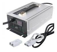 Smart Charger 60V 25A for Electric Forklifts, Golf Carts, and Lifting Platforms - Includes Anderson 50A/120A/175A/350A Plugs for Versatile Charging Solutions