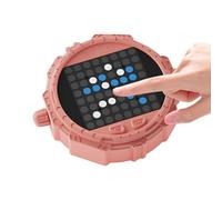 Smart Chess Board - Electronic Strategy Training Gear, 5-In-A-Row Ai Interaction Visual, Noughts Crosses + Noughts Classic Critical Thinking, Heavy Polymer Unit | for Adults Teens & Family