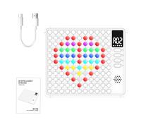 Smart Chessboard Games - Fun Challenge Educational - Electric Chess Toys Puzzle Games,for Home School Travel Party Family Night Education Christmas Birthday Halloween