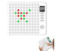 Smart Chessboard with 9 AI Games, 5-in-a-Row Portable Electronic Board Game Xmas Birthday Gifts for Kids, Travel, Parties,Early Learning Activities,Ideal for Developing Strategic Thinking (9 IN 1)