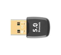 Smart Chip USB Bluetooth 5.4 Adapter, Bluetooth EDR Dongle Receiver & Transmitter for Desktop, Laptop, Mouse, Keyboard, Printers, Headsets