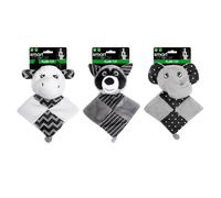 Smart Choice Animal Plush Dog Toy With Crinkle & Squeaker - Pet Toys