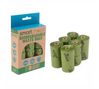 Smart Choice Biodegradable Tie Handle Poop Bags 90PK