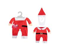 Smart Choice Christmas Pet Santa Costume - Red - Size: Medium - Dog Jackets