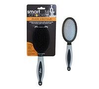 Smart Choice Double Side Pin and Bristle Grooming Brush, Grey, 0.151 kg
