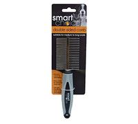 Smart Choice Double Sided Grooming Comb, Grey/Black, 0.0719 kg