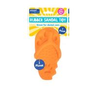 Smart Choice Floating Rubber Foam Sandal Dog Toys Assorted Colours