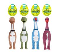 Smart Choice Honking Dinosaur Vinyl Dog Toy - Pet Toys - Multi-Coloured