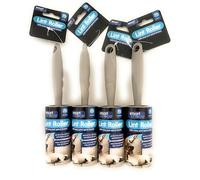 Smart Choice Lint Roller 4 Pack - Easy Peel Spiral Sheets, 70 Sheets per Roll Pet Hair Remover for Clothing, Upholstery, Furniture & Car Interior Strong Adhesive Roller for Daily Cleaning