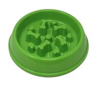 Smart Choice Slow Pet Dog Puppy Feeder 9" Bowl Anti-Skid Base (Blue)