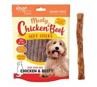 Smart Choice Soft Chicken/Beef Stick Dog Treats 30 Pack 100g With Added Vitamins & Minerals