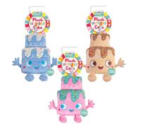 Smart Choice Squeaky Birthday Plush Cake Dog Toy - Pet Toys