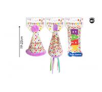 Smart Choice Squeaky Birthday Plush Present Dog Toy - Pet Toys