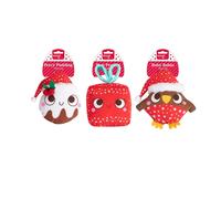 Smart Choice Squeaky Crinkle Plush Dog Toy - Pet Toys - Multi-Coloured