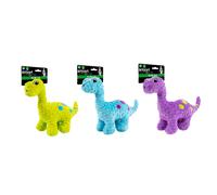Smart Choice Squeaky Plush Dinosaur Dog Toy - Pet Toys - Multi-Coloured