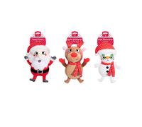 Smart Choice Squeaky Plush Festive Dog Toy - Pet Toys - Multi-Coloured