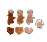 Smart Choice Squeaky Plush Highland Cow Dog Toy - Pet Toys