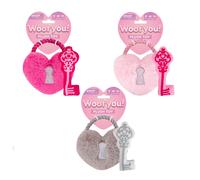 Smart Choice Squeaky Plush & Rope Heart Dog Toy - Pet Toys