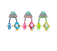 Smart Choice Squeaky Rope Rocket Dog Toy - Pet Toys