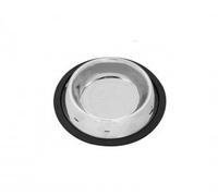 Smart Choice Stainless Steel Anti-Skid Pet Bowl - Size: Medium